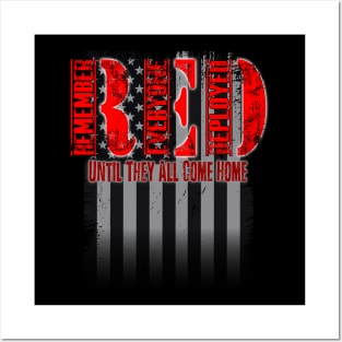 RED Remember Everyone Deployed Posters and Art